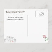 De Koeien van het Thema van het boerderij sparen h Aankondigingskaart (Achterkant)