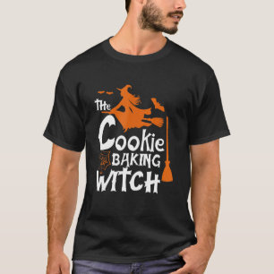De Koekjes Bakkende Heks Grappige Bakker Halloween T-shirt