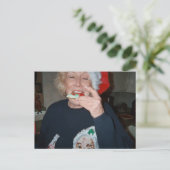 De Koekjes van de kerstman Feestdagenkaart (Staand voorkant)