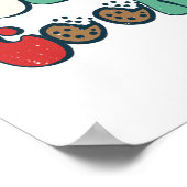 De Koekjes van de Kerstman!!! Poster (Hoek)