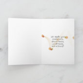 de koekjes van de verjaardagschocoladeschilfer kaart (Binnen)