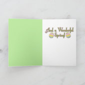 De Koekjes van het Paasei - Bokser Feestdagen Kaart (Binnen)