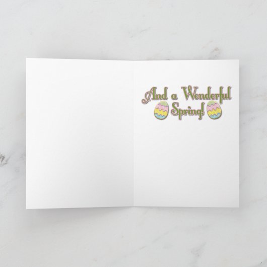 De Koekjes van het Paasei - Corgi Feestdagen Kaart (Binnen)