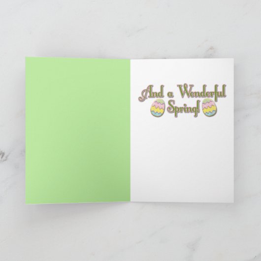 De Koekjes van het Paasei - Hefboom Russell Feestdagen Kaart (Binnen)