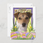 De Koekjes van het Paasei - Hefboom Russell Feestdagenkaart (Voorkant / Achterkant)