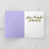 De Koekjes van het Paasei - Sheltie Feestdagen Kaart (Binnen)