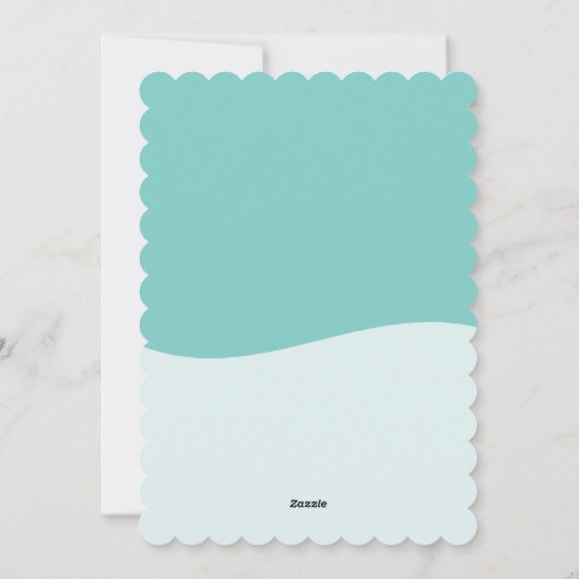 De koekjes van Kerstmis en hete chocolade Feestdagenkaart (Achterkant)