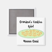 De koekjes van oma zijn het beste magneet (Voorkant / Achterkant)