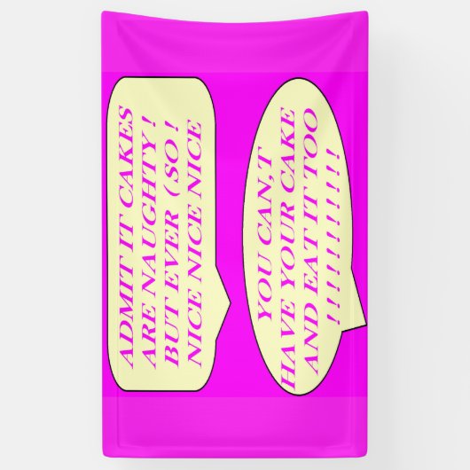 De koekjes zijn mooi gemaakt voor de liefhebbers v spandoek (Verticaal)