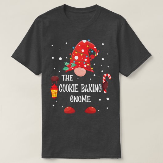 De Koekjesbakkerskoker komt overeen met kerst T-shirt (Design voorkant)