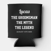 De koelbox van de mythe GroomsMan uit groom Blikjeskoeler (Voorkant)