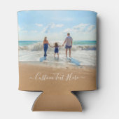 De Koelbox van de Tekst van de Foto van de douane  Blikjeskoeler (Achterkant)