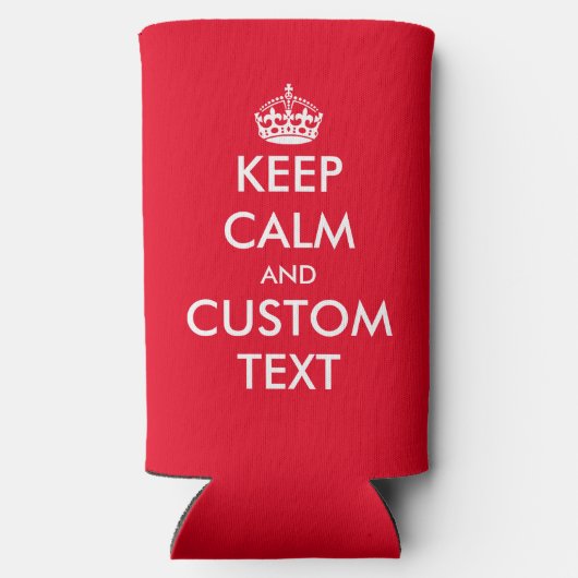 De koelboxxen van meme seltzer blijven kalm blikjeskoeler (Achterkant)