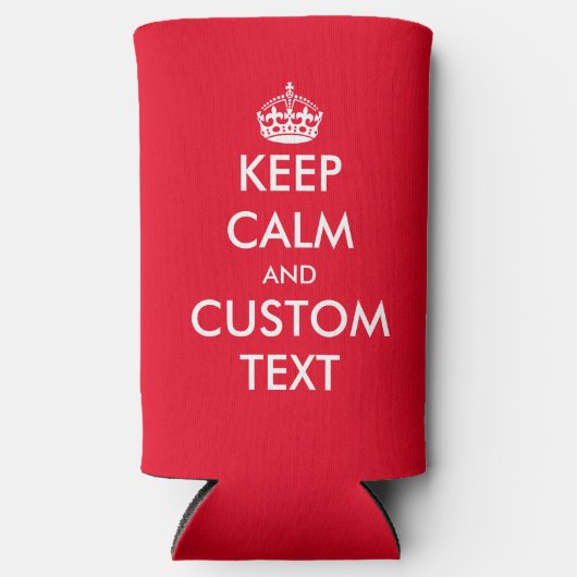 De koelboxxen van meme seltzer blijven kalm blikjeskoeler (Voorkant)