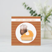 de koele dessert partij voegt informatie Herfst se Kaart (Staand voorkant)