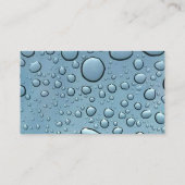 De koele Dienst van het Waterdruppels Loodgietersw Visitekaartje (Achterkant)