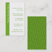 De koele Groene Visitekaartjes van de Makelaar in (Voorkant / Achterkant)