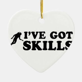 de koele scuba-uitrusting duikt design keramisch ornament