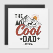 De koele vader - Rustic Mountain and Deer Design (Voorkant / Achterkant)