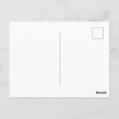 De koele vader - Rustic Mountain and Deer Design Briefkaart (Achterkant)