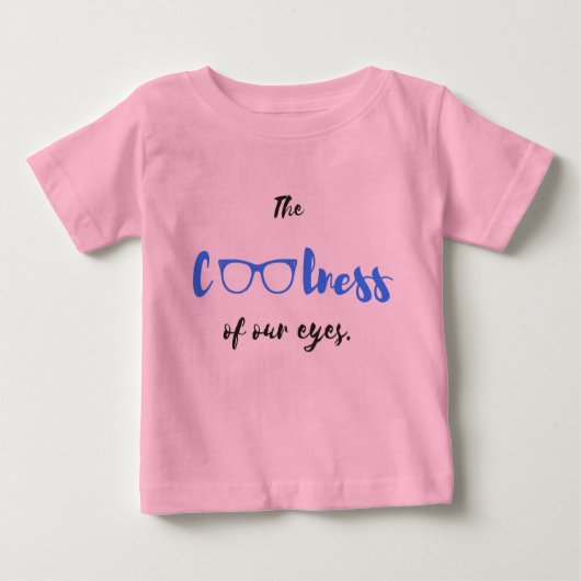 De koelheid van onze ogen - Baby T-shirt (Voorkant)