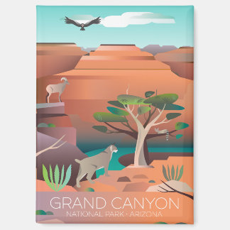 De koelkastmagneet van het Grand Canyon National P Magneet