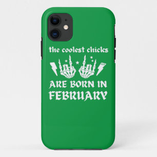 DE KOELSTE CHICKS WORDEN GEBOREN OP FEBRUARI Case-Mate iPhone CASE
