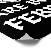 DE KOELSTE CHICKS WORDEN GEBOREN OP FEBRUARI POSTER (Hoek)