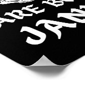 DE KOELSTE CHICKS WORDEN GEBOREN OP JANUARI POSTER (Hoek)