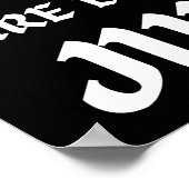 DE KOELSTE CHICKS WORDEN GEBOREN OP JUNI - verjaar Poster (Hoek)