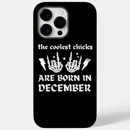 DE KOELSTE CHICKS WORDEN IN DECEMBER GENOMEN Case-Mate iPhone CASE (Achterkant)