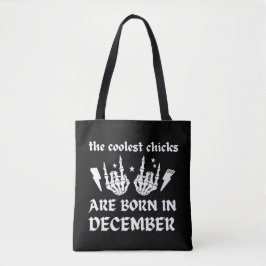 DE KOELSTE CHICKS WORDEN IN DECEMBER GENOMEN TOTE BAG