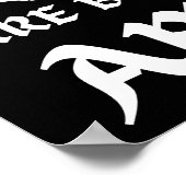 DE KOELSTE CHICKS ZIJN GEBOREN OP APRIL - verjaard Poster (Hoek)