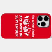 DE KOELSTE CHICKS ZIJN GEBOREN OP DE verjaardag VA Case-Mate iPhone Case (Achterkant (horizontaal))