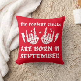 DE KOELSTE CHICKS ZIJN GEBOREN OP DE verjaardag VA Kussen