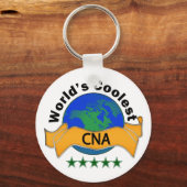 De koelste CNA ter wereld Sleutelhanger (Voorkant)