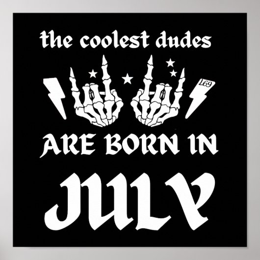 DE KOELSTE DRUIDEN WORDEN GEBOREN IN JULI POSTER (Voorkant)