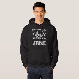 DE KOELSTE DRUIDEN WORDEN GEBOREN OP JUNI - verjaa Hoodie