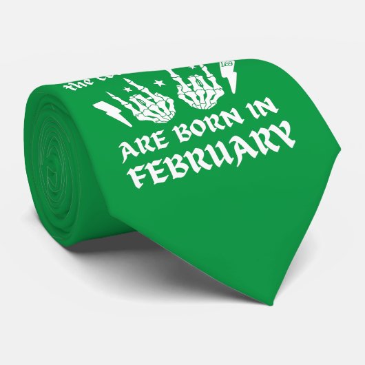 DE KOELSTE DUDES ZIJN GEBOREN OP FEBRUARI STROPDAS (Opgerold)