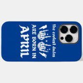 DE KOELSTE DUIDEN WORDEN GEBOREN OP APRIL - verjaa Case-Mate iPhone Case (Achterkant (horizontaal))