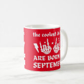DE KOELSTE DUIDEN ZIJN GEBOREN IN SEPTEMBER KOFFIEMOK (Voorkant rechts)