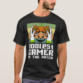 De koelste gamer in de pleister van de halloween G T-shirt