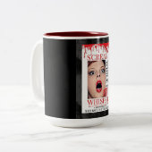 De koelste koffie-Mok Tweekleurige Koffiemok (Voorkant links)