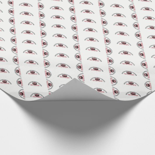 De koelste meisjes rondom de ijskap cadeaupapier (Hoek)