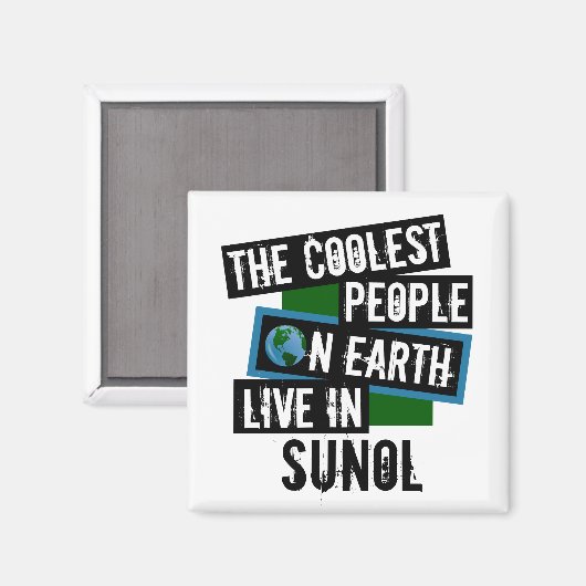 De koelste mensen op aarde leven in soonne magneet (Voorkant / Achterkant)