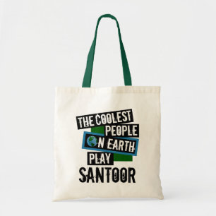 De koelste mensen op aarde spelen de Santer Tote Bag