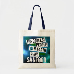 De koelste mensen op aarde spelen de Santer Tote Bag