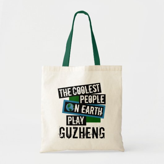 De koelste mensen op aarde spelen Guzheng Tote Bag (Voorkant)