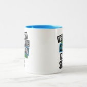 De koelste mensen op aarde spelen sitar tweekleurige koffiemok (Center)