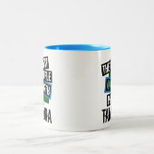 De koelste mensen op aarde spelen Tambura Tweekleurige Koffiemok (Center)